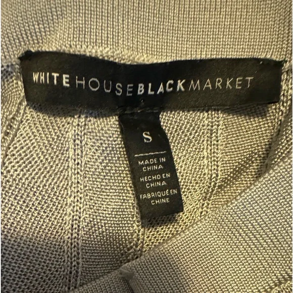 WHBM SHIMMER BOATNECK TOP - Picture 3 of 11